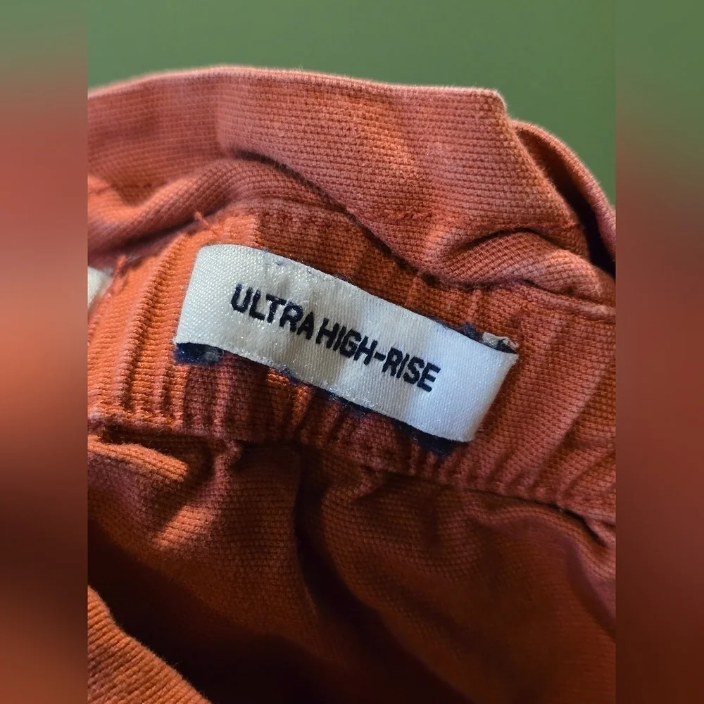 Hollister Rust Button-Front Women's Skirt